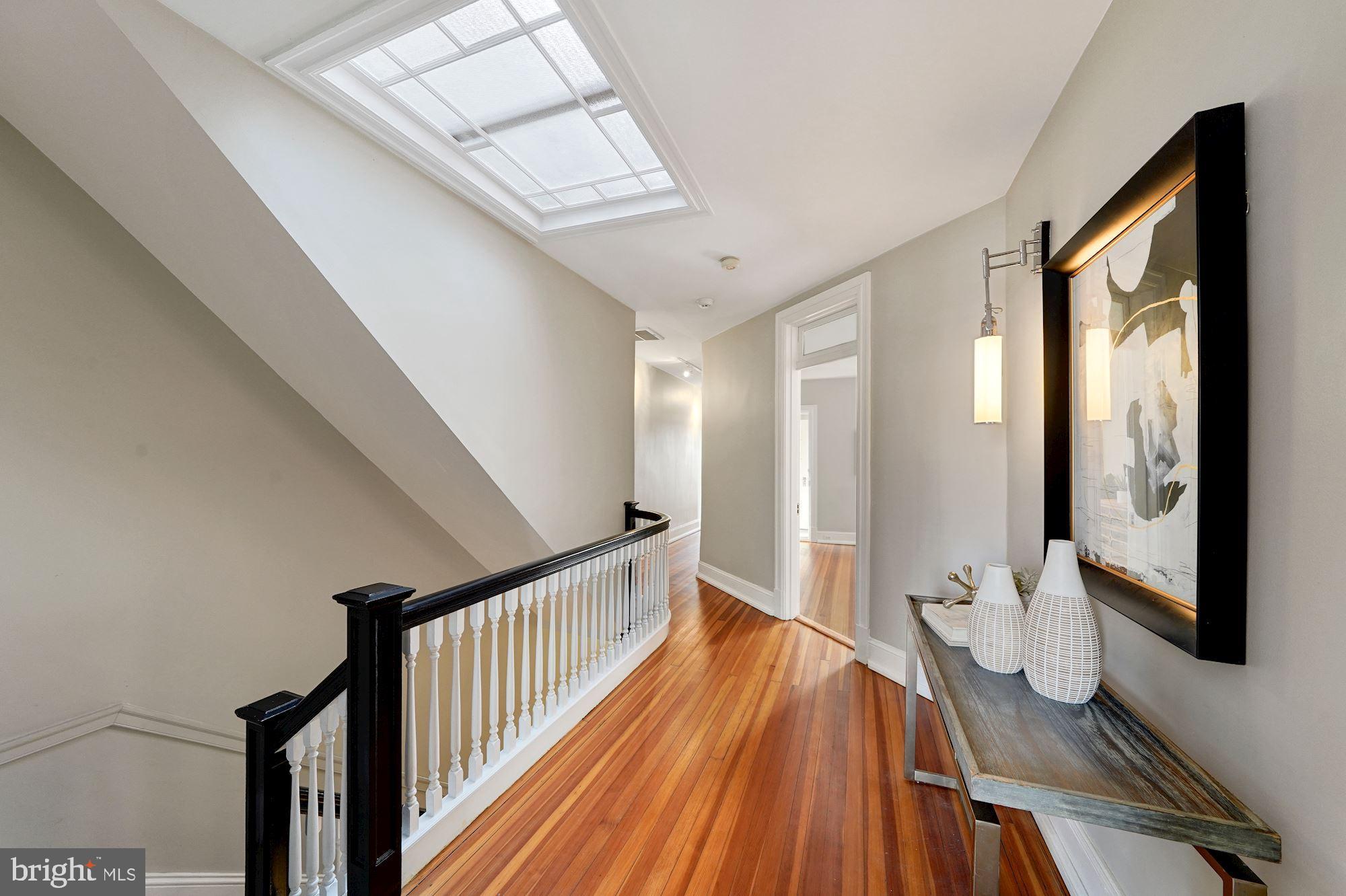 1858 Kalorama Road Northwest Washington, DC 20009 - Photo 62 of 113 Third Level Landing and Skylight