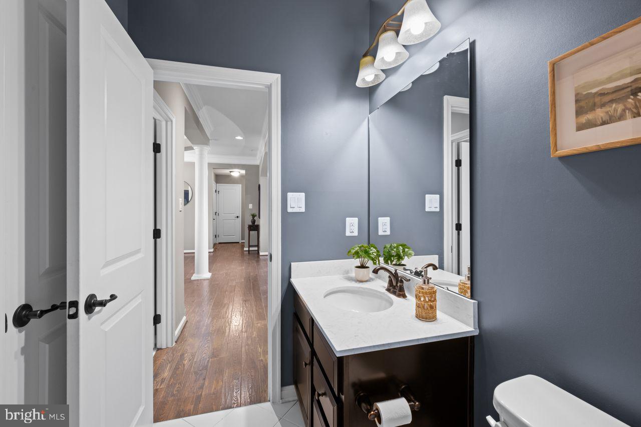 3026 Sunny Ridge Drive Odenton, MD 21113 - Photo 22 of 49 Stylish bathroom with modern accents.