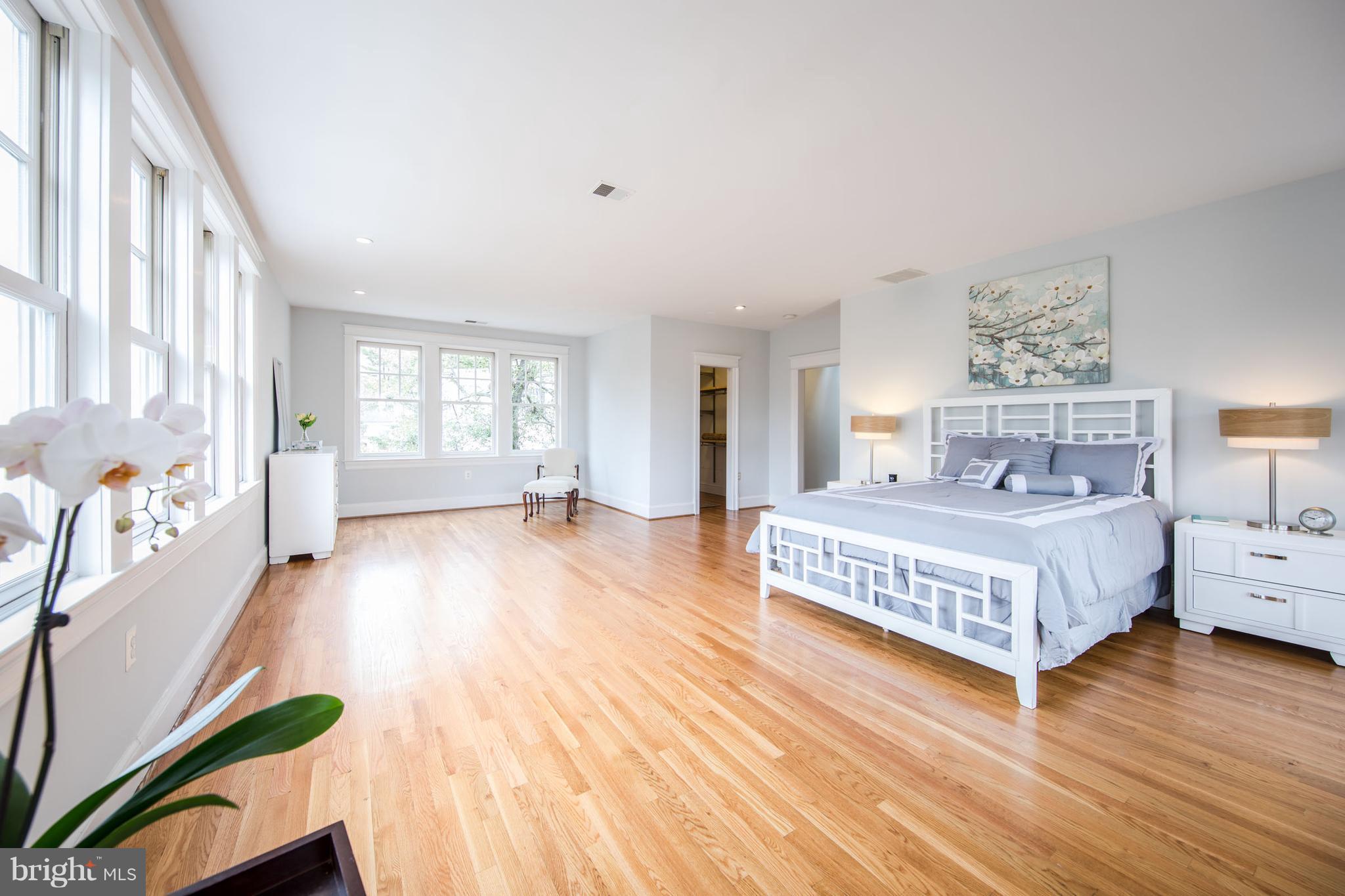 3430 34th Place Northwest Washington, DC 20016 - Photo 18 of 29 a bedroom with a bed and window