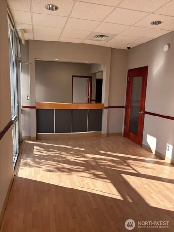 a view of room with window