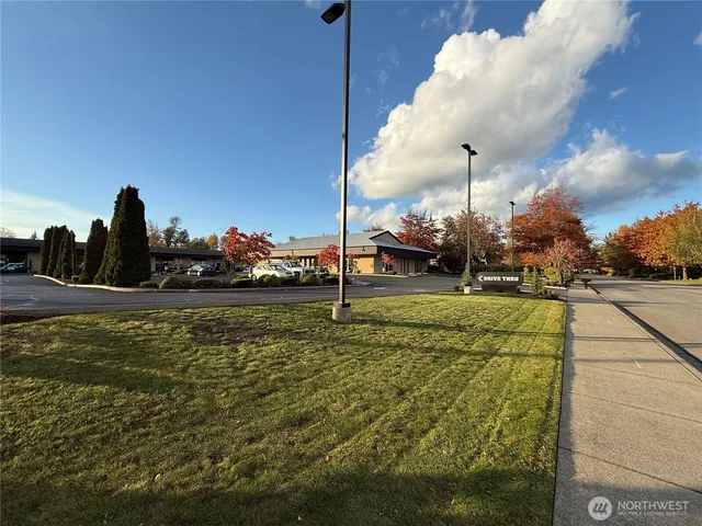 a view of a house with a patio