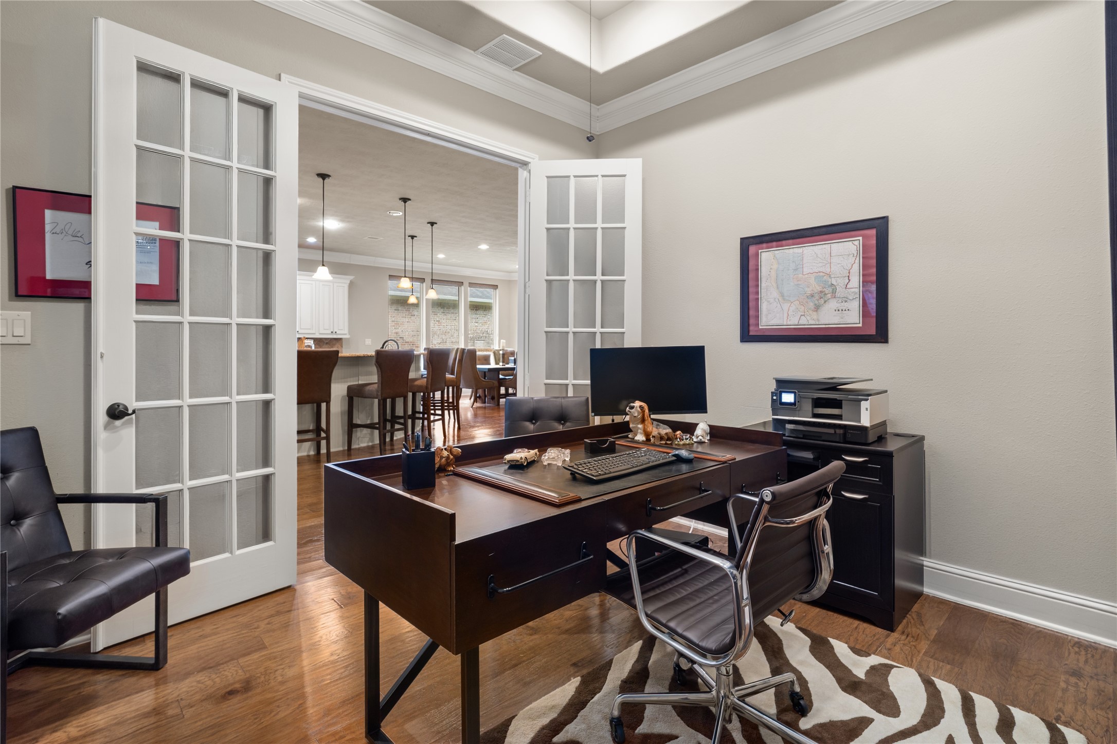 19813 Cullen Ridge Drive Porter, TX 77365 - Photo 28 of 44 This home features an inviting true office space, perfect for productivity and style.