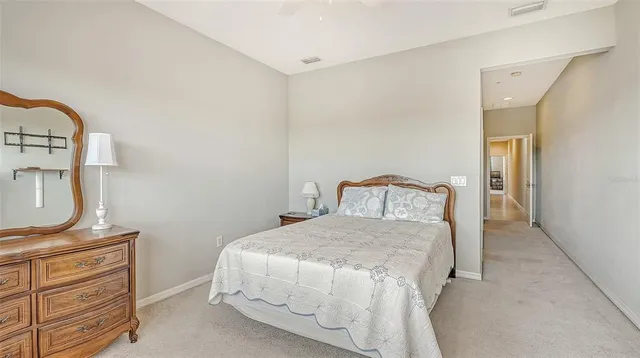 a bathroom with a sink a vanity and a mirror