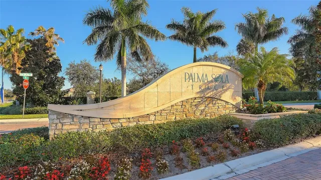 a view of swimming pool with a garden