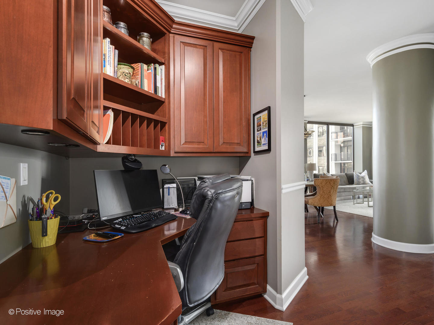 233 East 13th Street, Unit 1209 Chicago, IL 60605 - Photo 4 of 28 a view of a livingroom with furniture and staircase