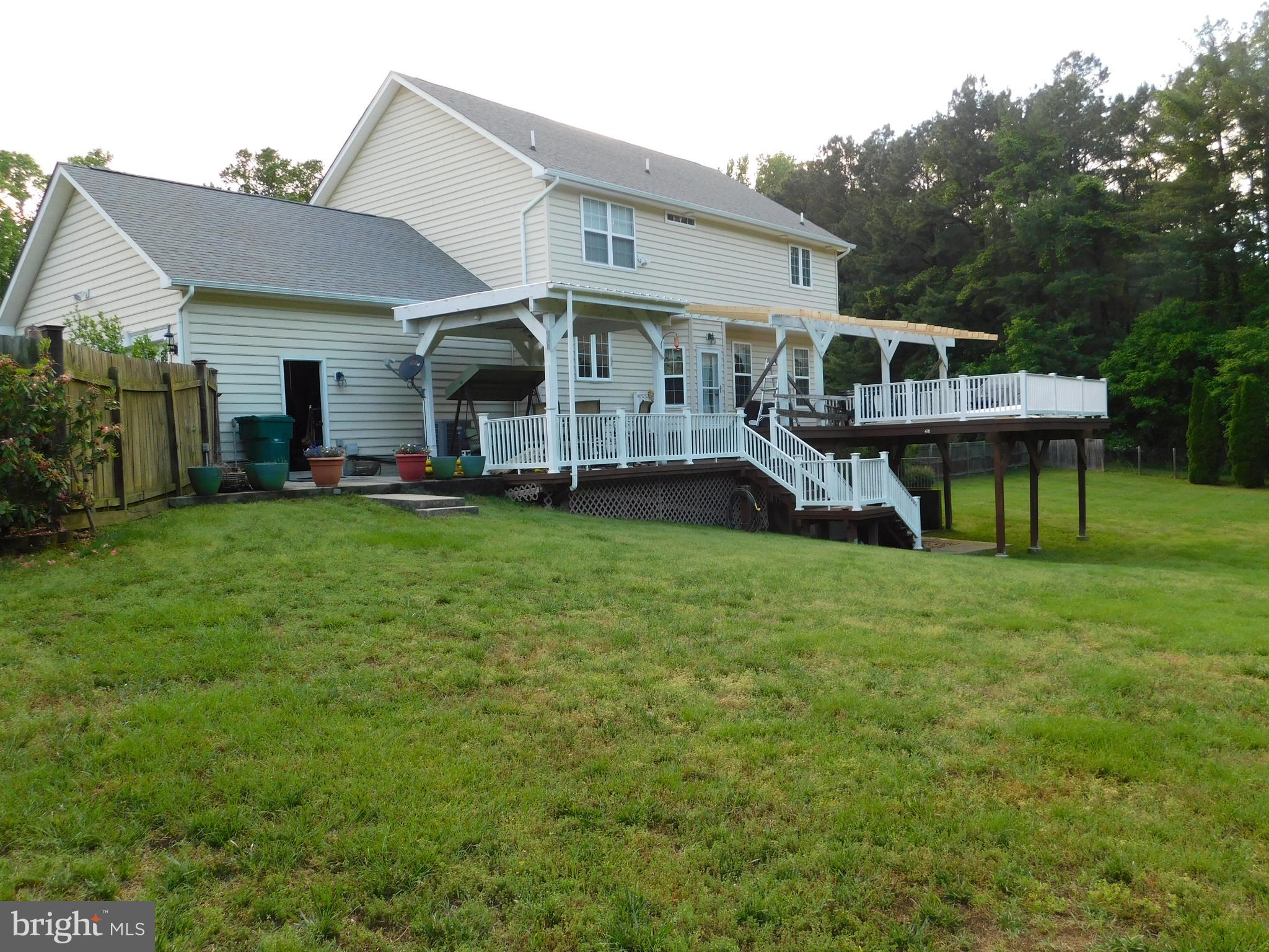 6339 St Pauls Road King George, VA 22485 - Photo 40 of 44 Two Level Deck with Pergola