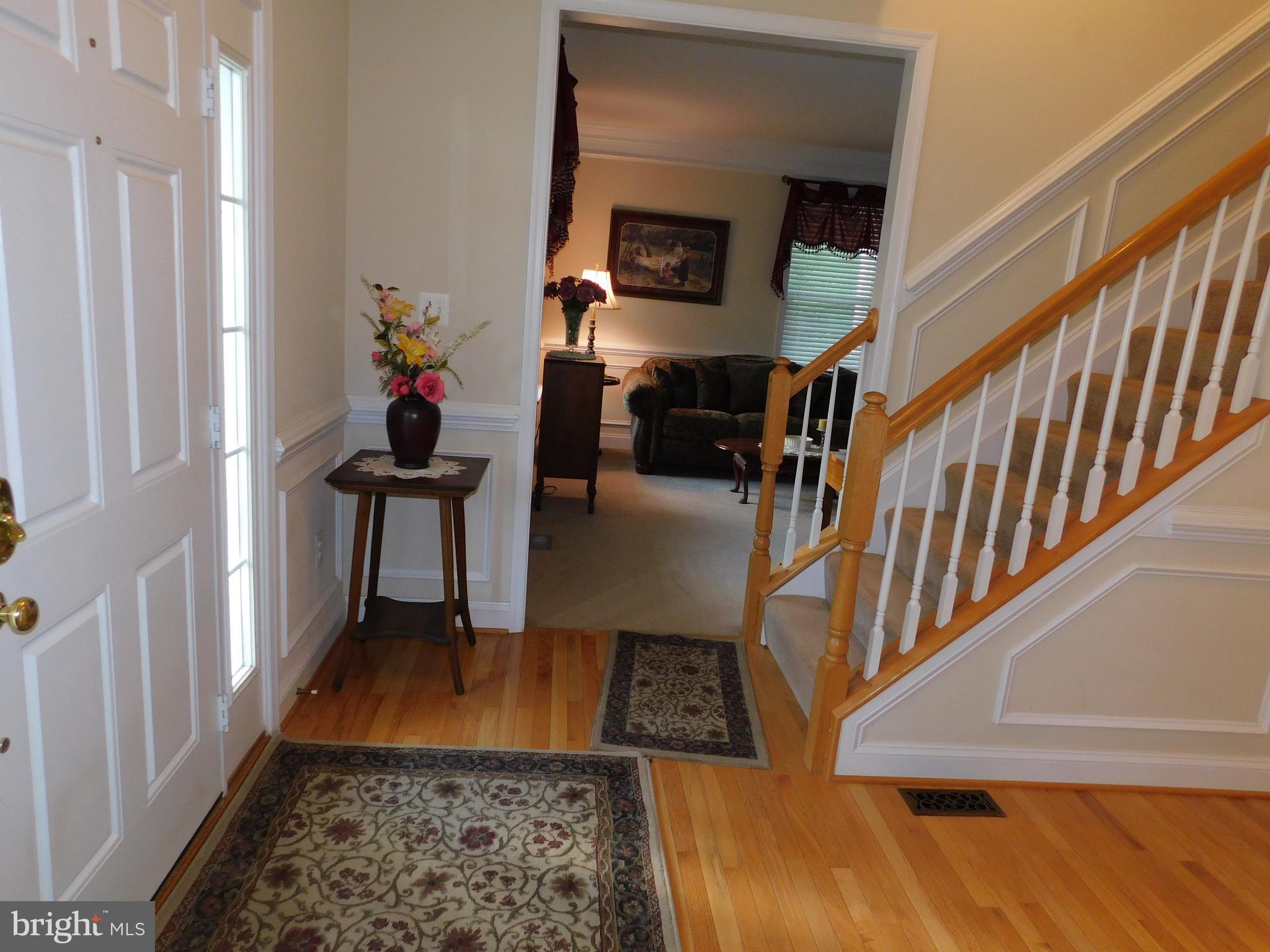 Entrance Foyer Looking into Living Room
