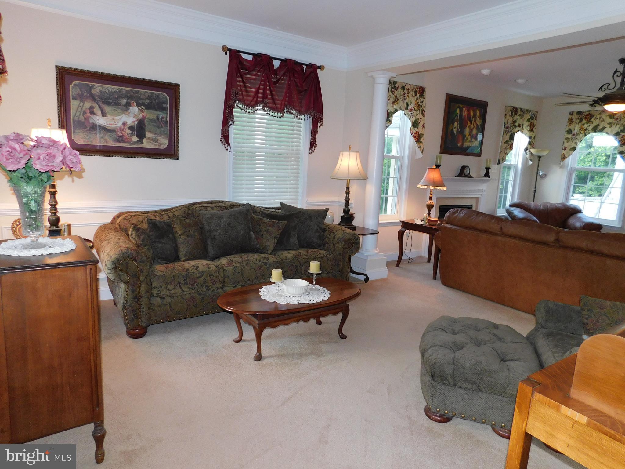 Living Room Looking Towards Family Room