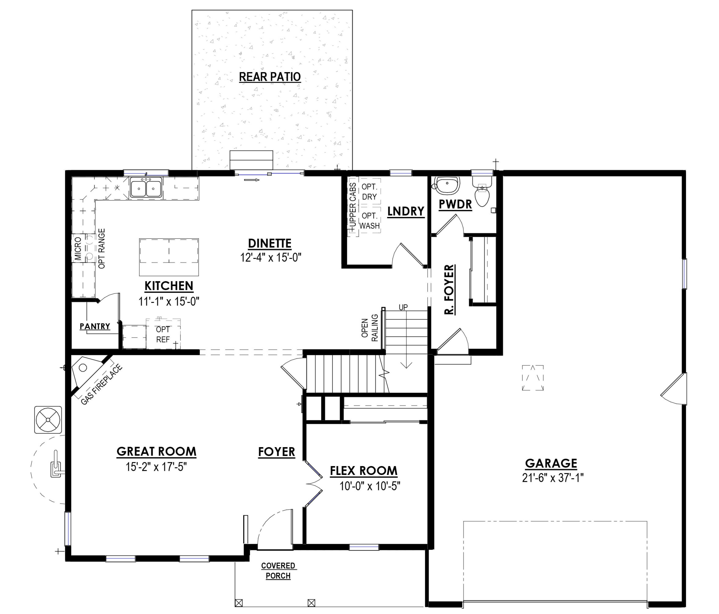 618 East Blf Circle Waterford, WI 53185 - Photo 2 of 3 127-034-Bradford_FirstFloor