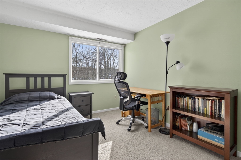189 Littleton Road, Unit 59 Chelmsford, MA 01824 - Photo 11 of 17 a bedroom with furniture and a book shelf