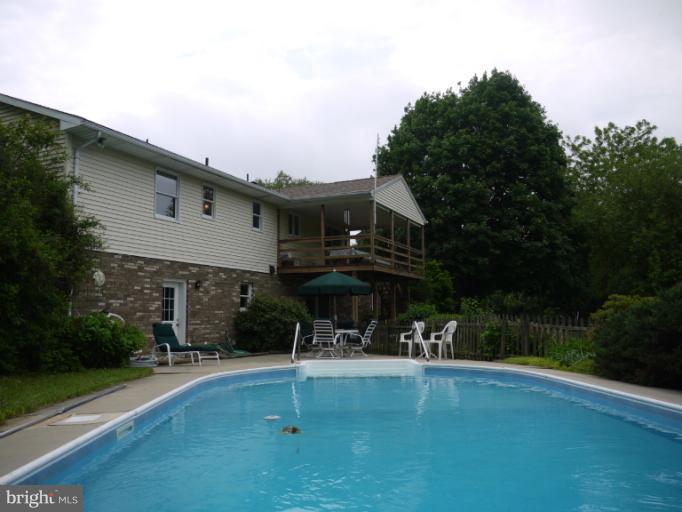 2808 Garrett Road White Hall, MD 21161 - Photo 28 of 29 view of the house for the Pool Patio