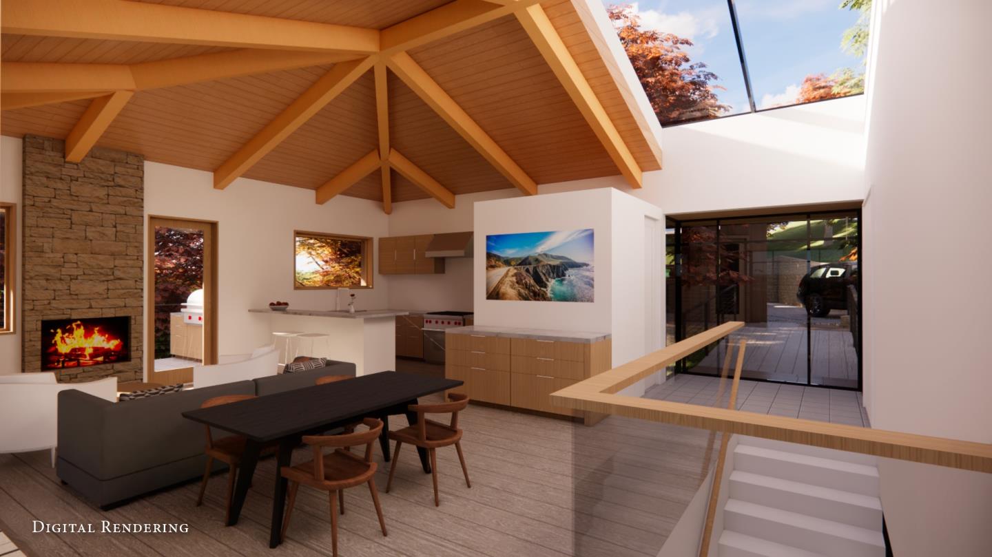 28007 Mercurio Road Carmel, CA 93923 - Photo 14 of 15 a living room with furniture and wooden floor