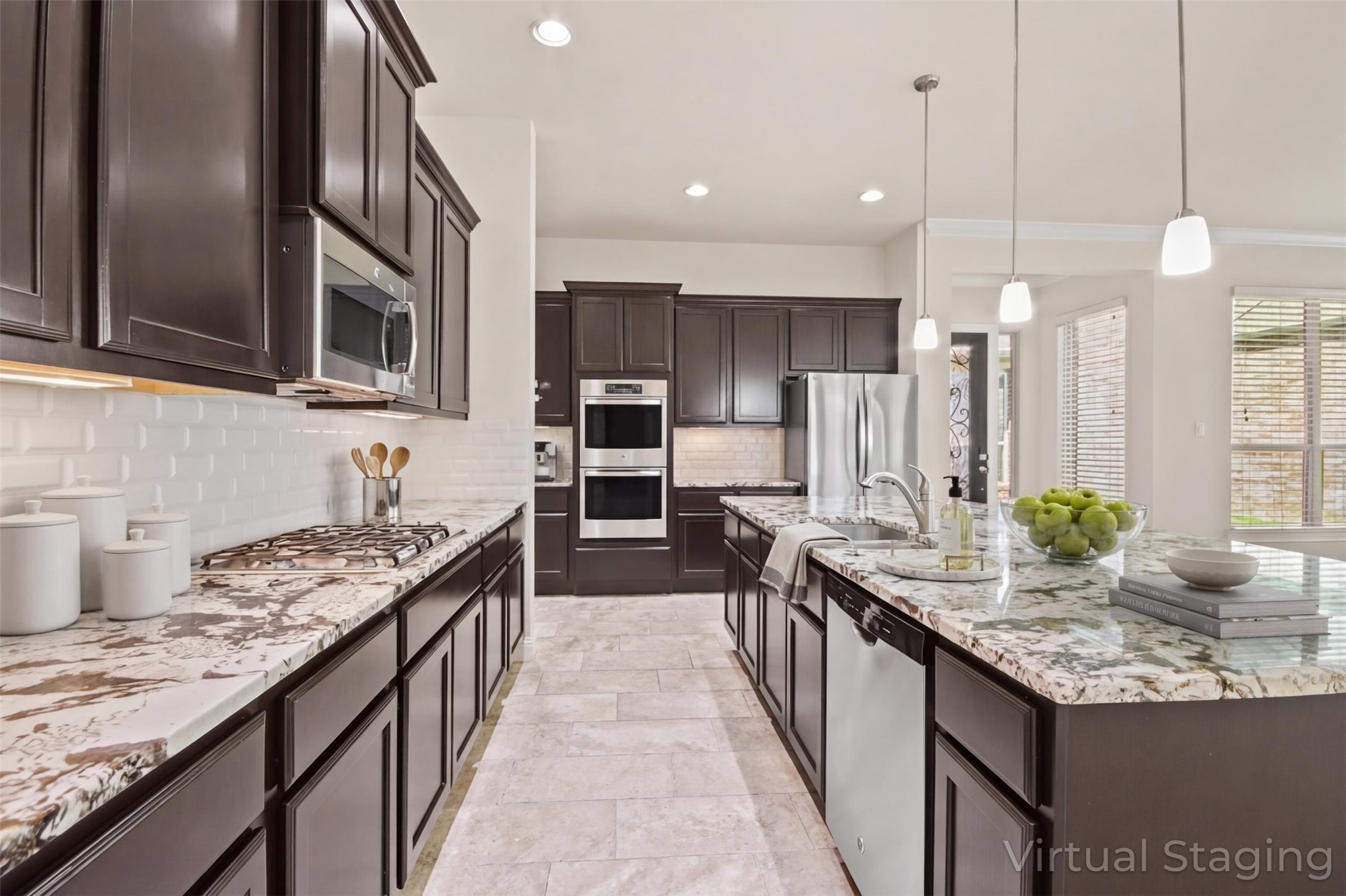 8931 Leaning Hollow Lane Spring, TX 77379 - Photo 11 of 38 VIRTUALLY STAGED KITCHEN.