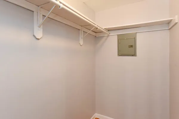 a view of a rack on the wall