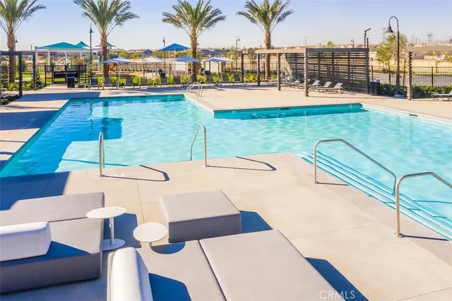 a view of a city with large buildings