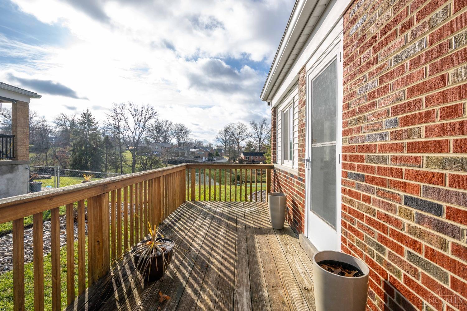4451 Jessup Road Cincinnati, OH 45247 - Photo 32 of 43 Deck walkout from the laundry room