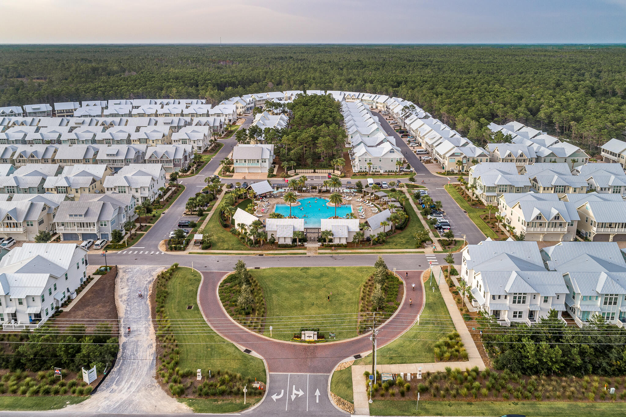 Undisclosed Address Inlet Beach, FL 32461 - Photo 25 of 25 a view of a swimming pool with a lake view