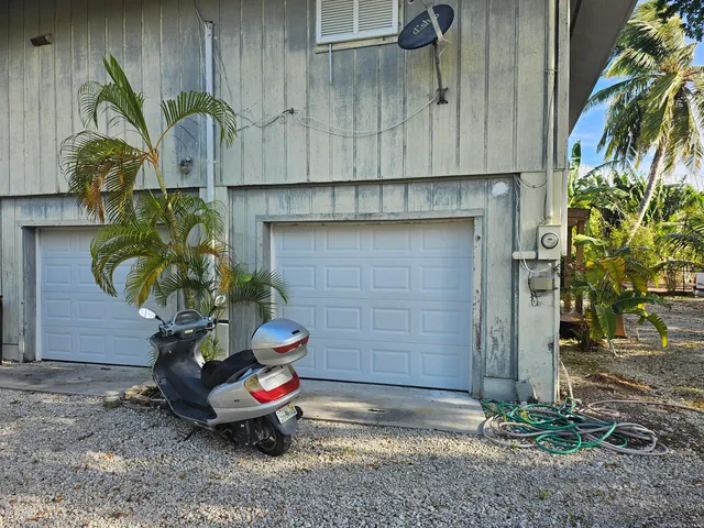 a potted plant sitting in front of a house