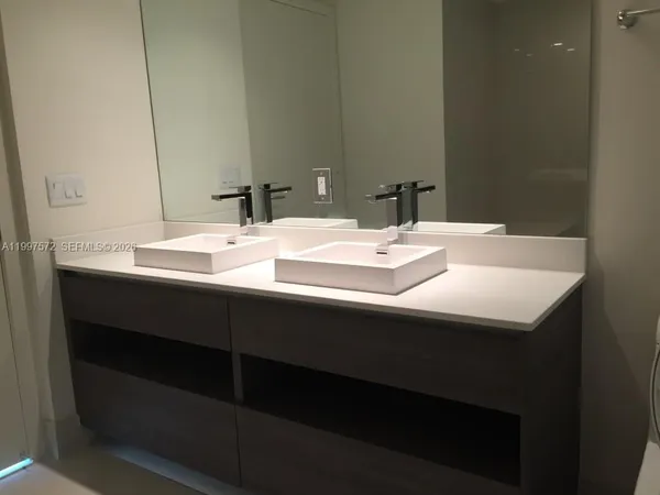 a close view of a sink