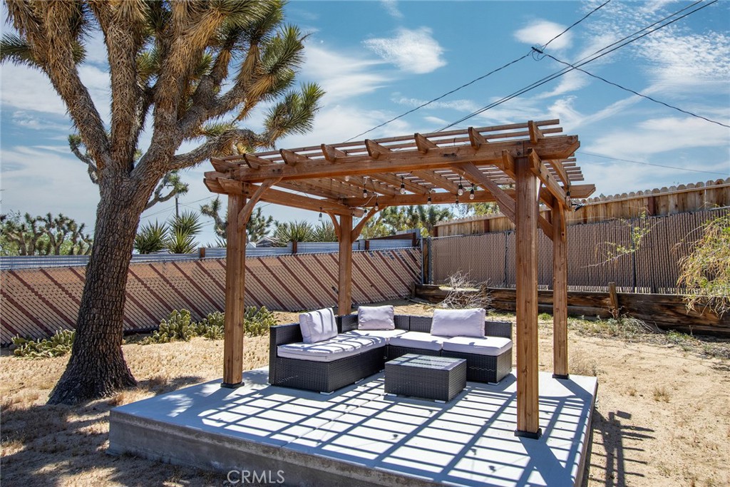 61029 Navajo Trail Joshua Tree, CA 92252 - Photo 41 of 41 a view of outdoor space yard and patio