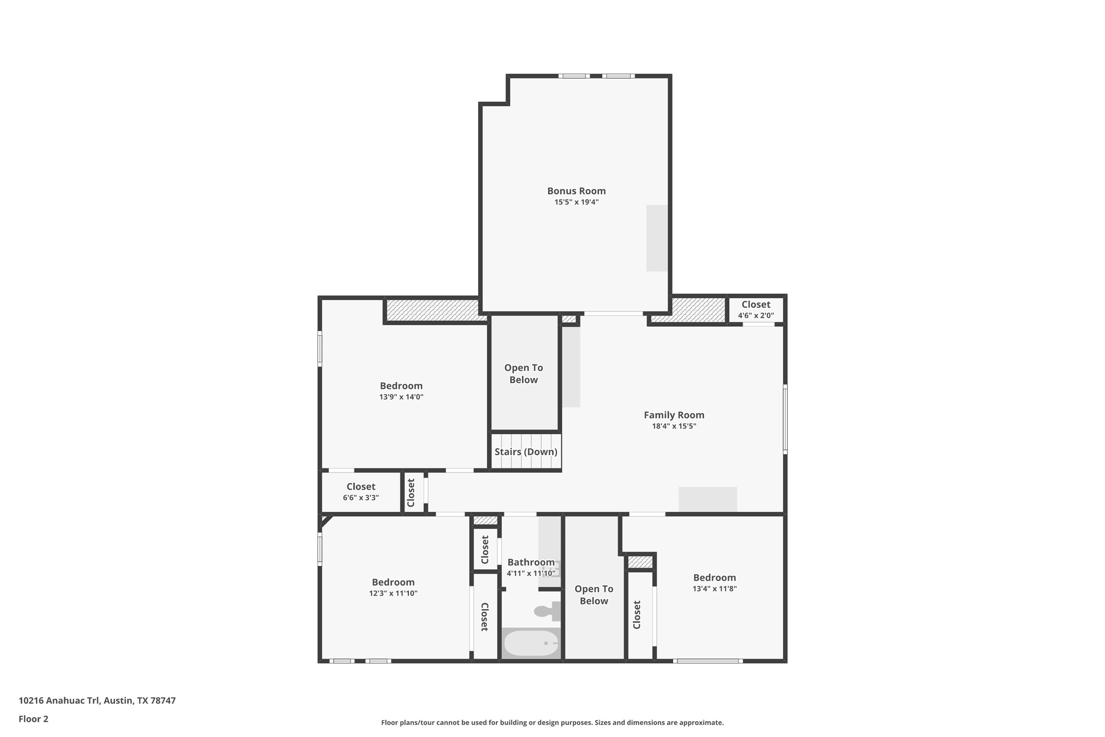 10216 Anahuac Trail Austin, TX 78747 - Photo 38 of 39 a picture of a room with a white wall and a large window