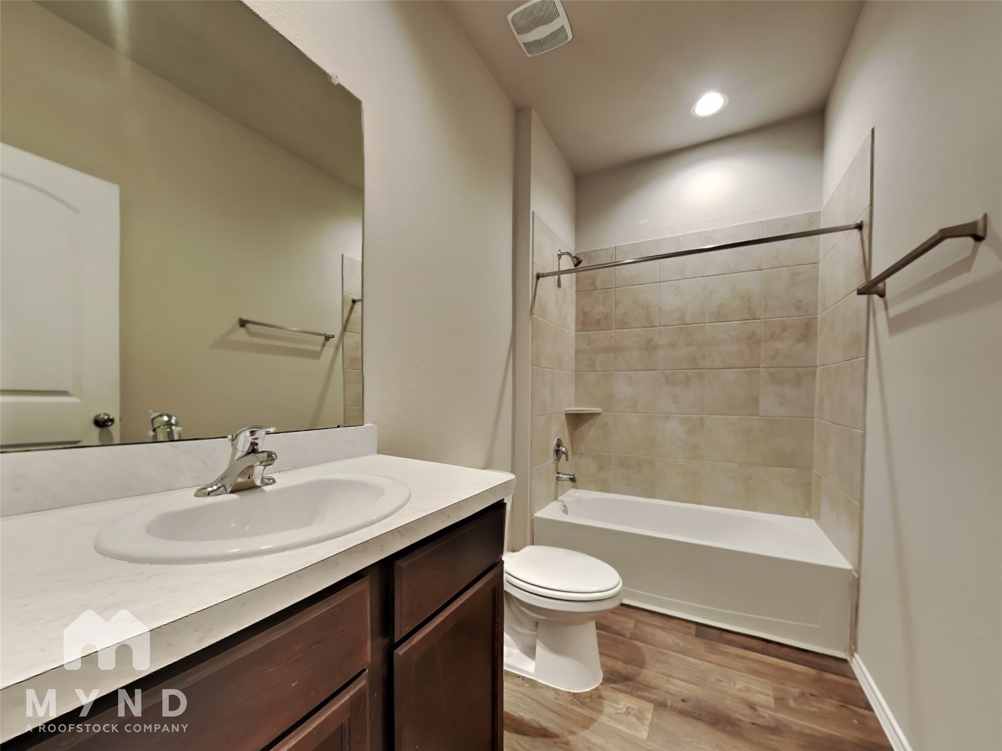 23711 Blodgett Peak Trail Spring, TX 77373 - Photo 12 of 32 a bathroom with a sink toilet and shower