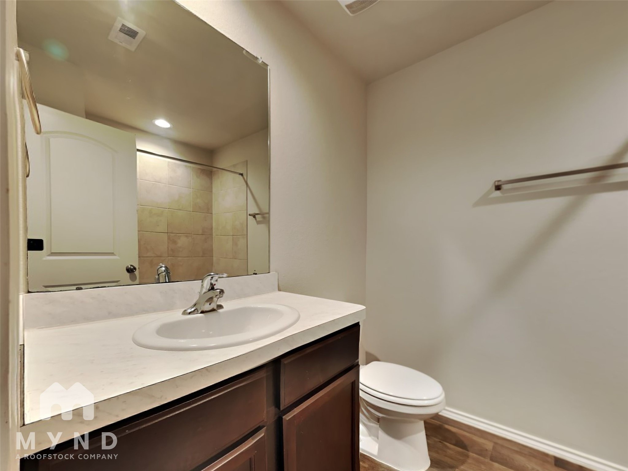 23711 Blodgett Peak Trail Spring, TX 77373 - Photo 16 of 32 a bathroom with a sink toilet and a mirror