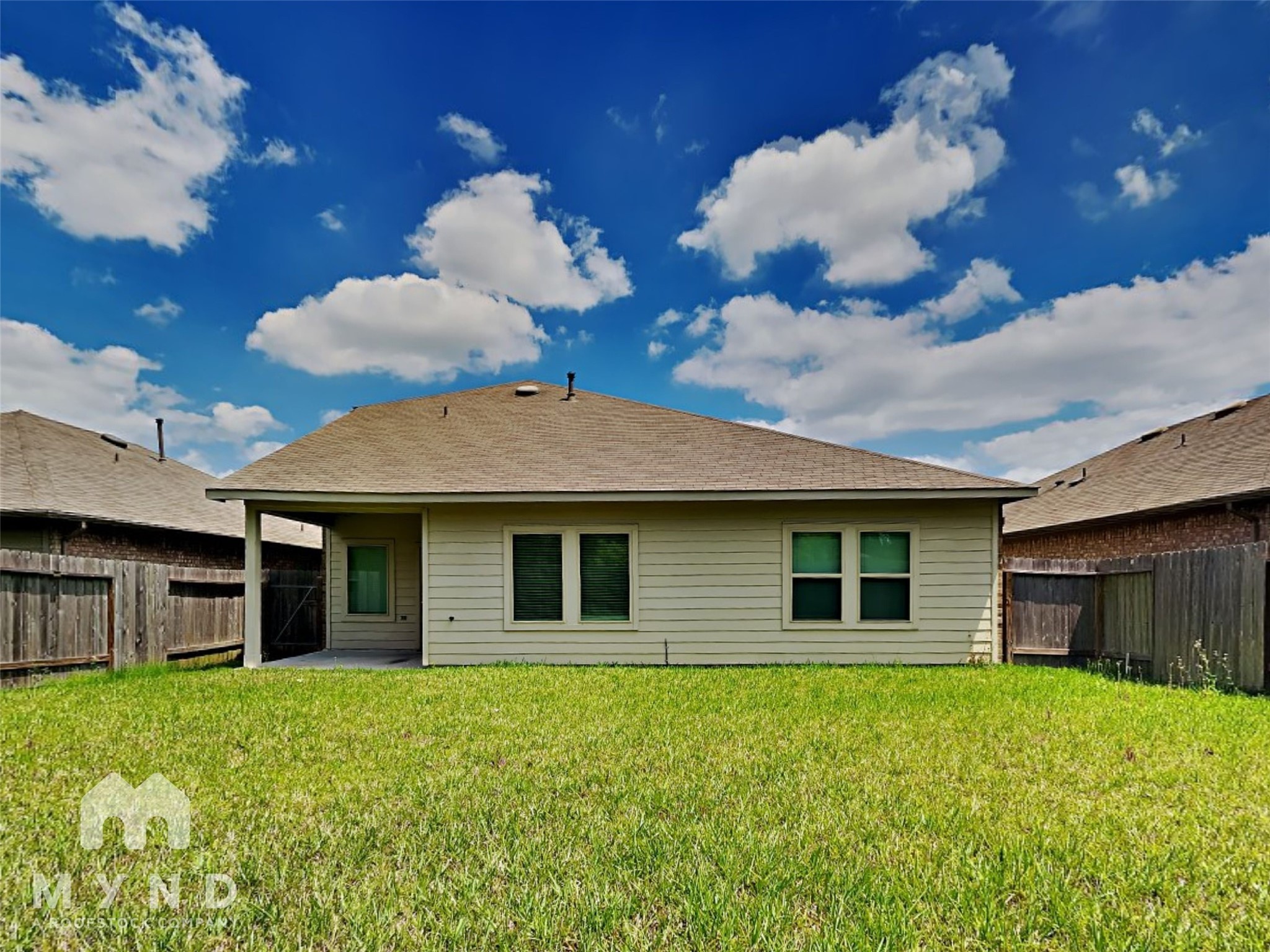 23711 Blodgett Peak Trail Spring, TX 77373 - Photo 19 of 32 a view of a house with a back yard