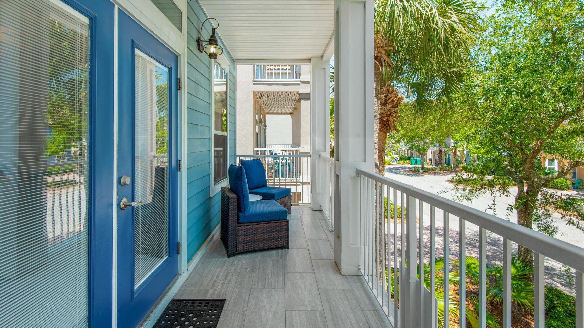 222 Kono Way Destin, FL 32541 - Photo 22 of 36 a view of a balcony with chairs