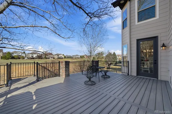 a view of a roof deck