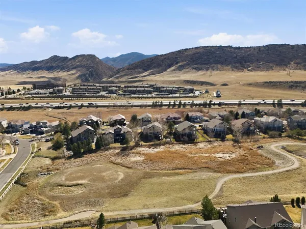a view of a lake with mountains in the background