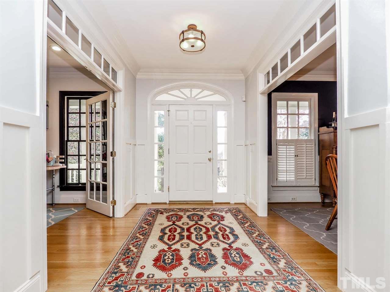 1408 Ridge Side Place Raleigh, NC 27613 - Photo 3 of 25 an entryway with a rug