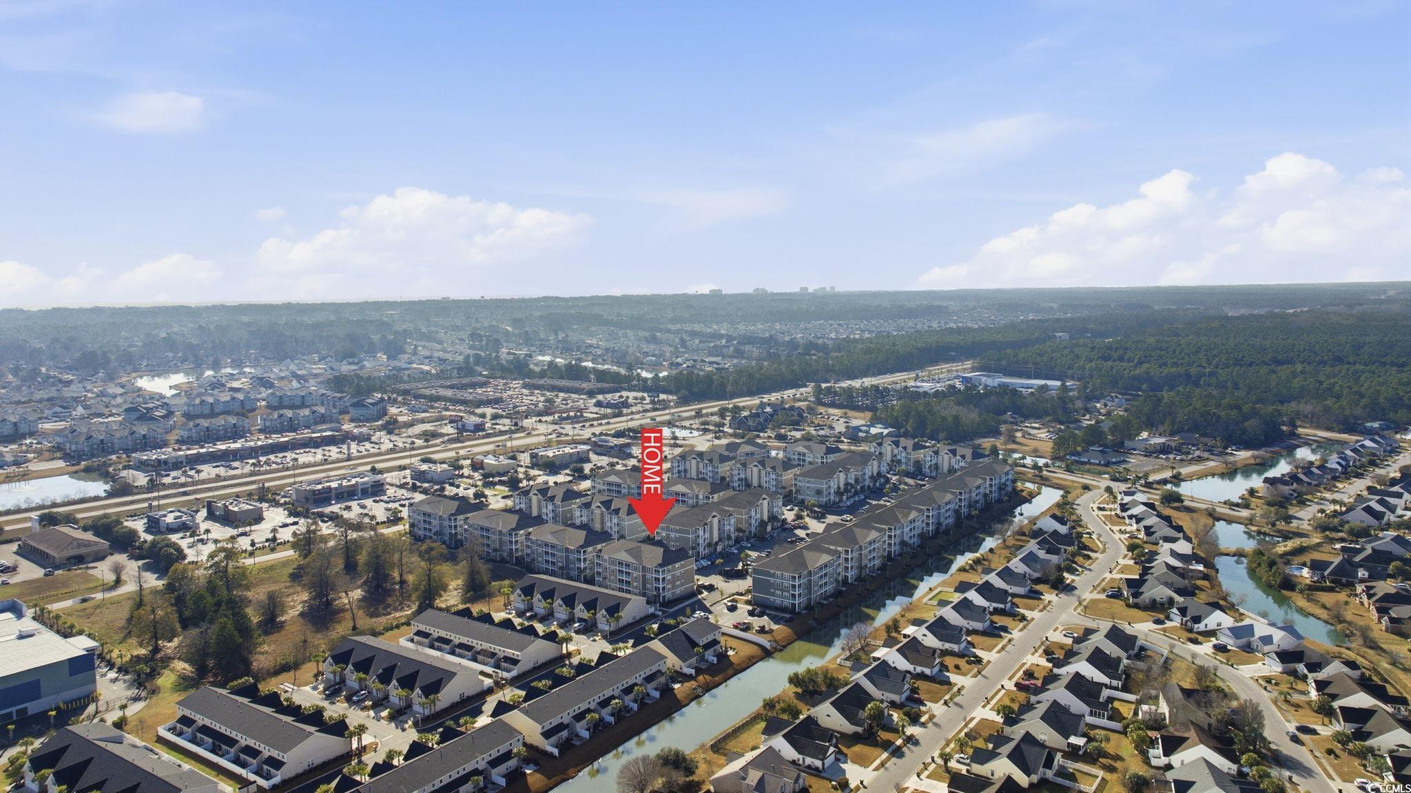 165 Ella Kinley Circle, Unit 302 Myrtle Beach, SC 29588 - Photo 27 of 38 Aerial overview of property's location