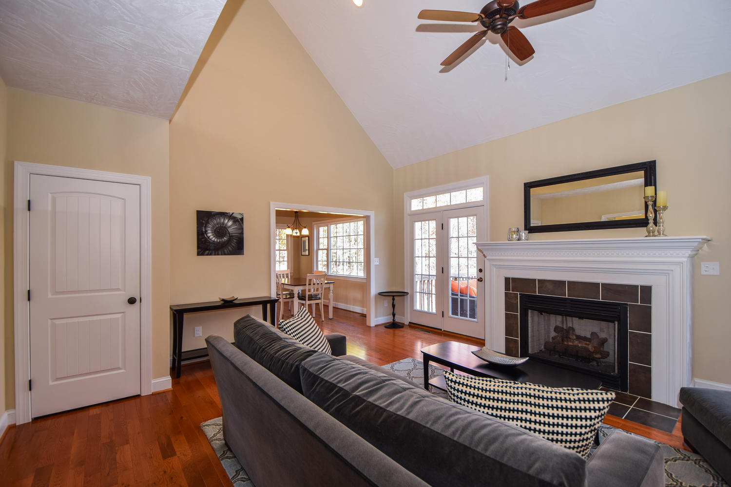 45 Turtle Rock Ridge Blue Ridge, VA 24064 - Photo 18 of 55 a living room with furniture and a fireplace
