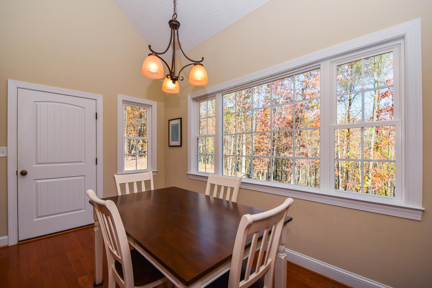 45 Turtle Rock Ridge Blue Ridge, VA 24064 - Photo 20 of 55 a view of a dining room with furniture window and outside view
