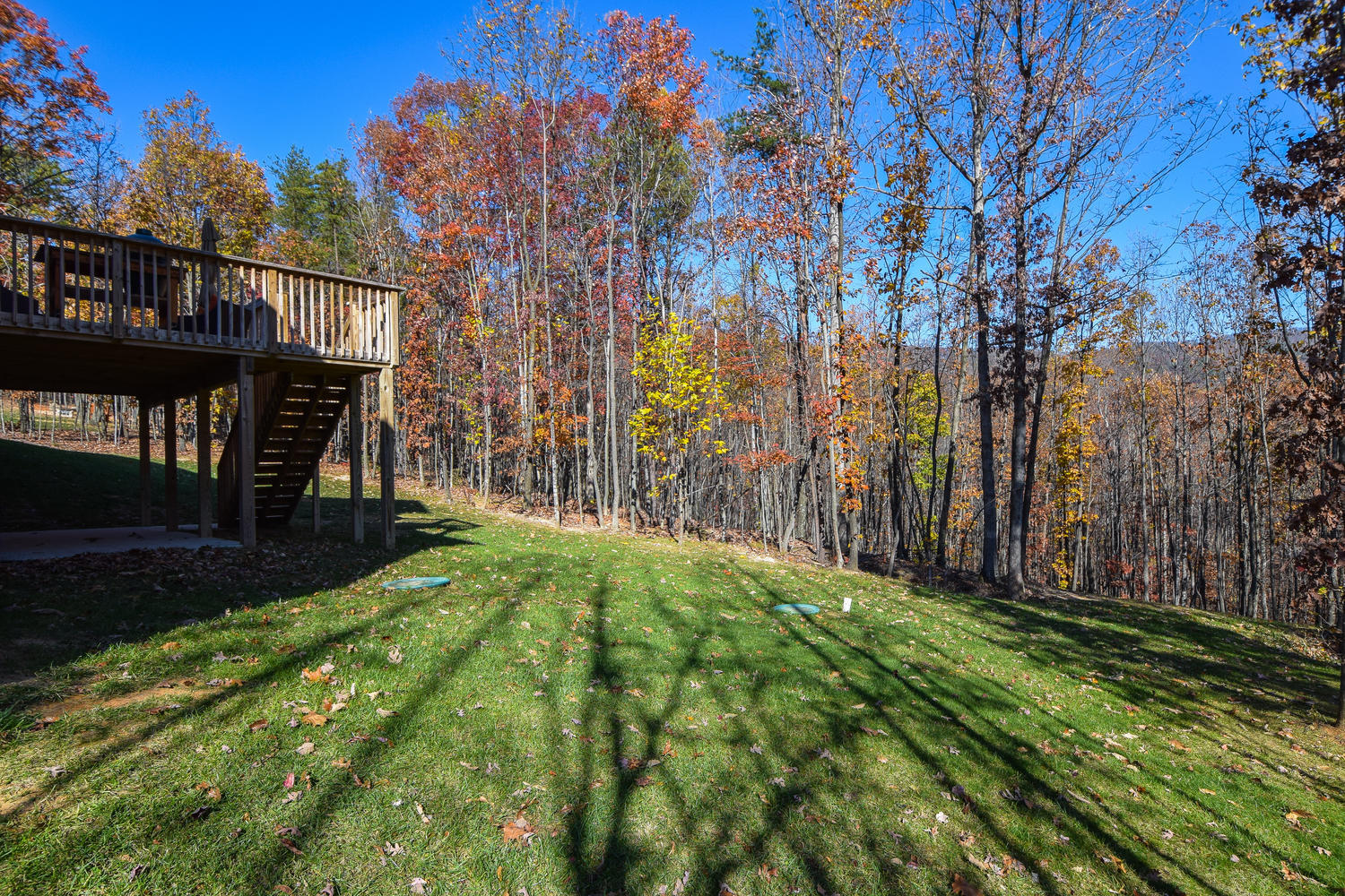 45 Turtle Rock Ridge Blue Ridge, VA 24064 - Photo 49 of 55 a view of backyard with seating area and green space