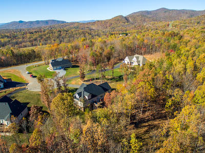 45 Turtle Rock Ridge Blue Ridge, VA 24064 - Photo 54 of 55 a view of a city with mountains in the background