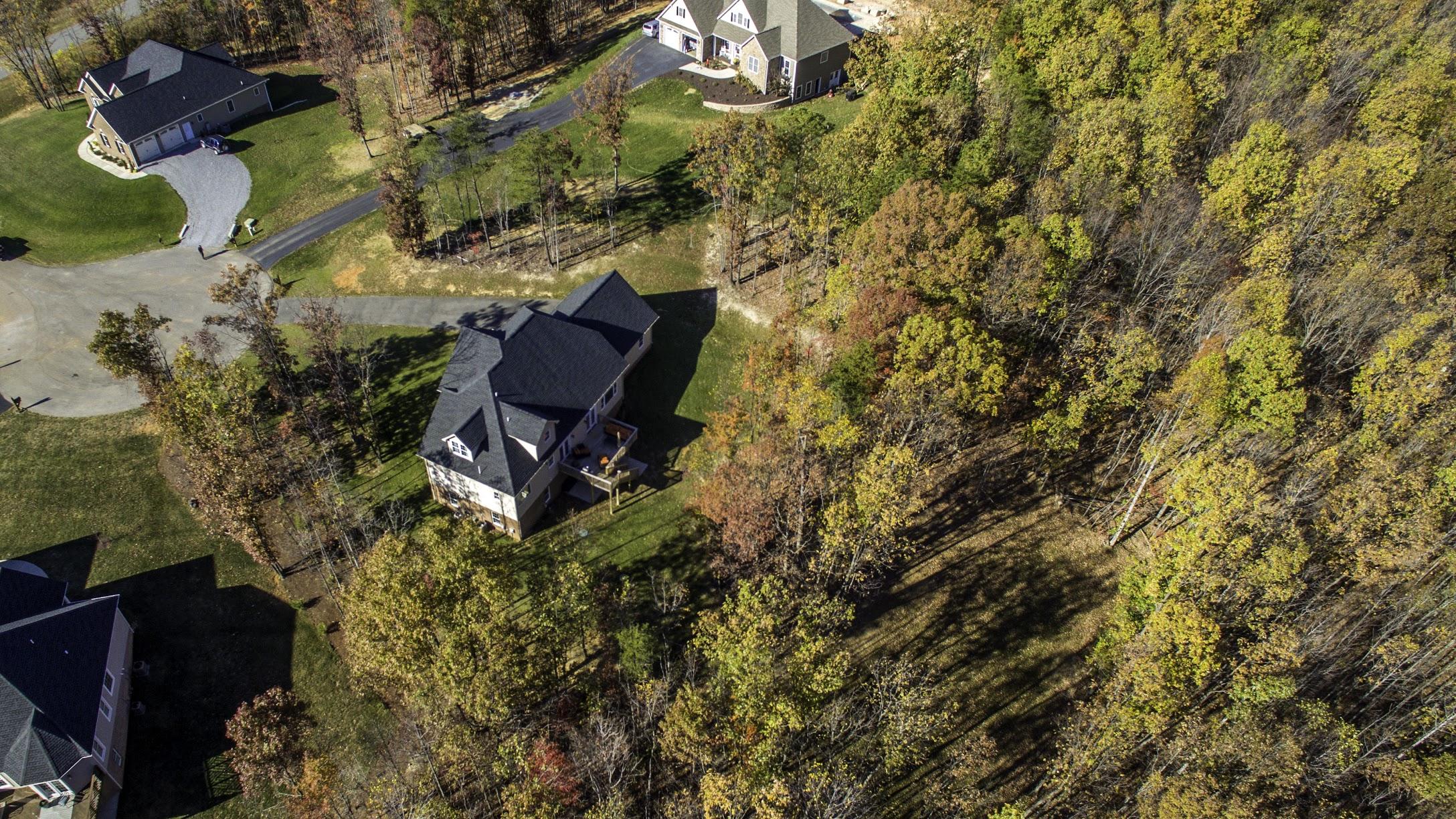 45 Turtle Rock Ridge Blue Ridge, VA 24064 - Photo 55 of 55 a aerial view of a house with a yard