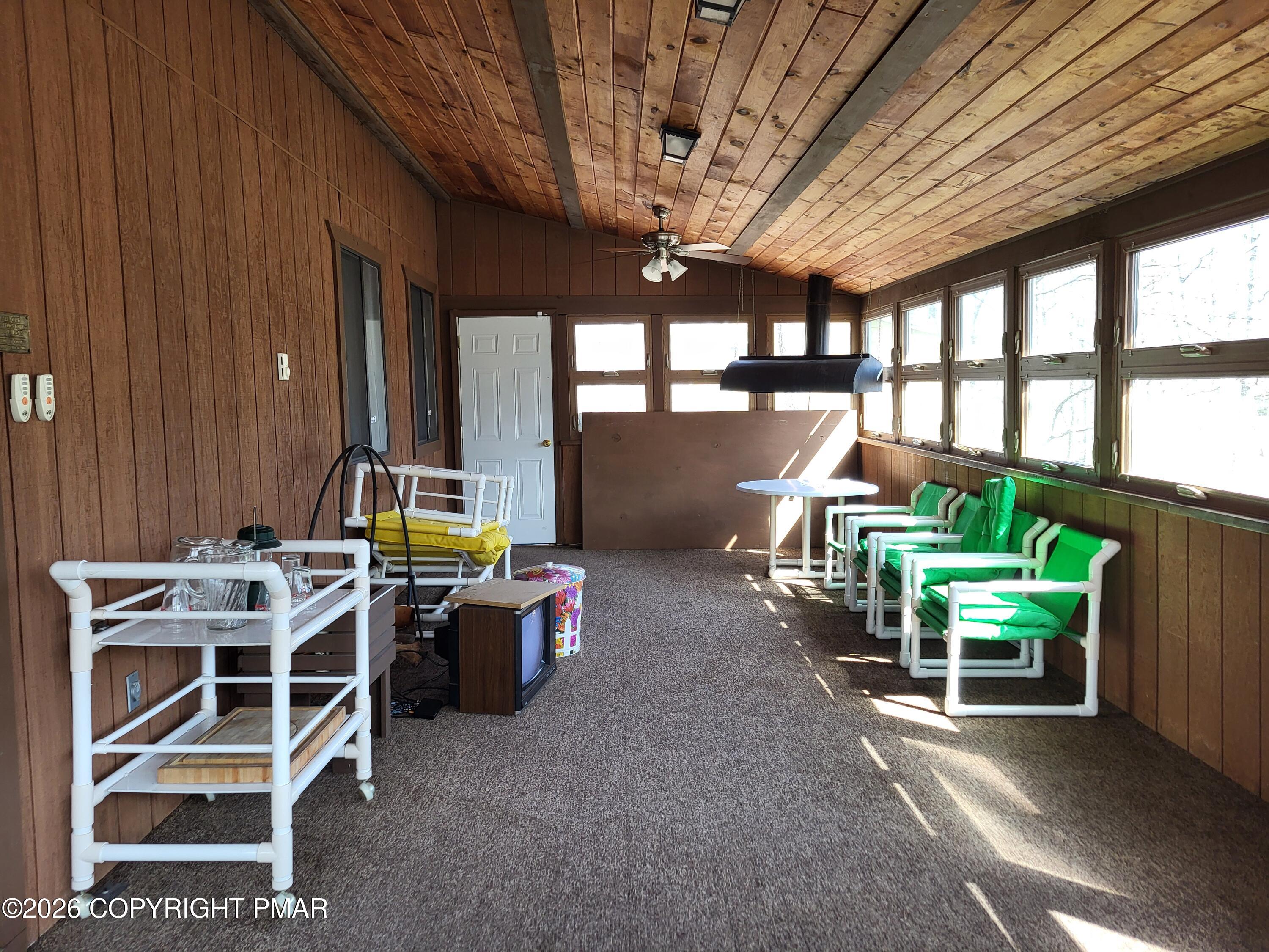 2014 Scarborough Way Bushkill, PA 18324 - Photo 32 of 82 a view of a patio with table and chairs