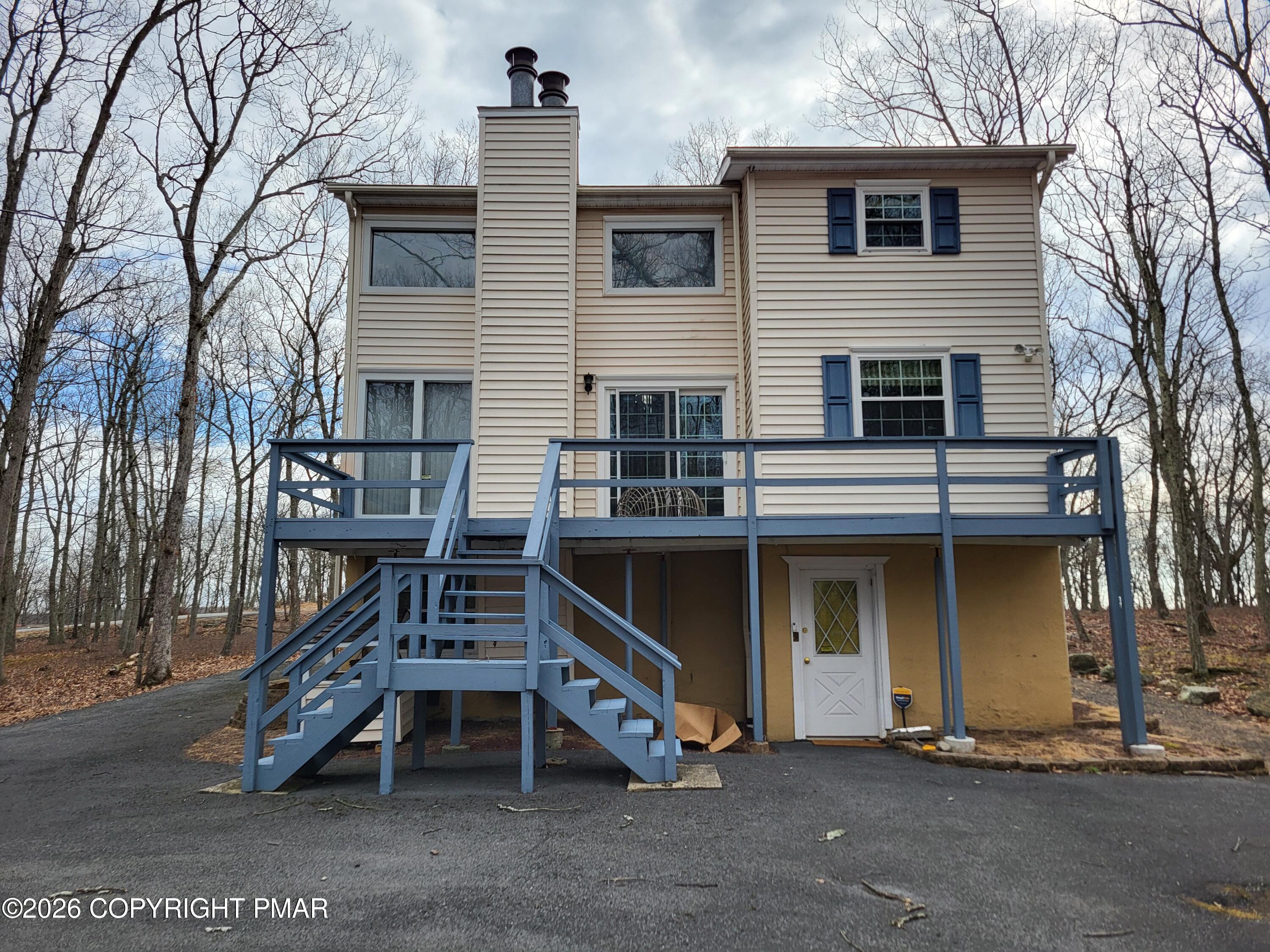 2014 Scarborough Way Bushkill, PA 18324 - Photo 48 of 82 a front view of a house with stairs