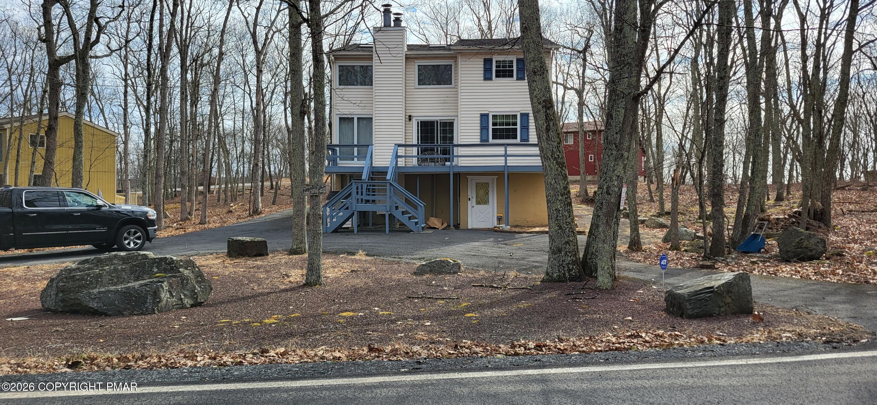 2014 Scarborough Way Bushkill, PA 18324 - Photo 54 of 82 a view of a house with a patio