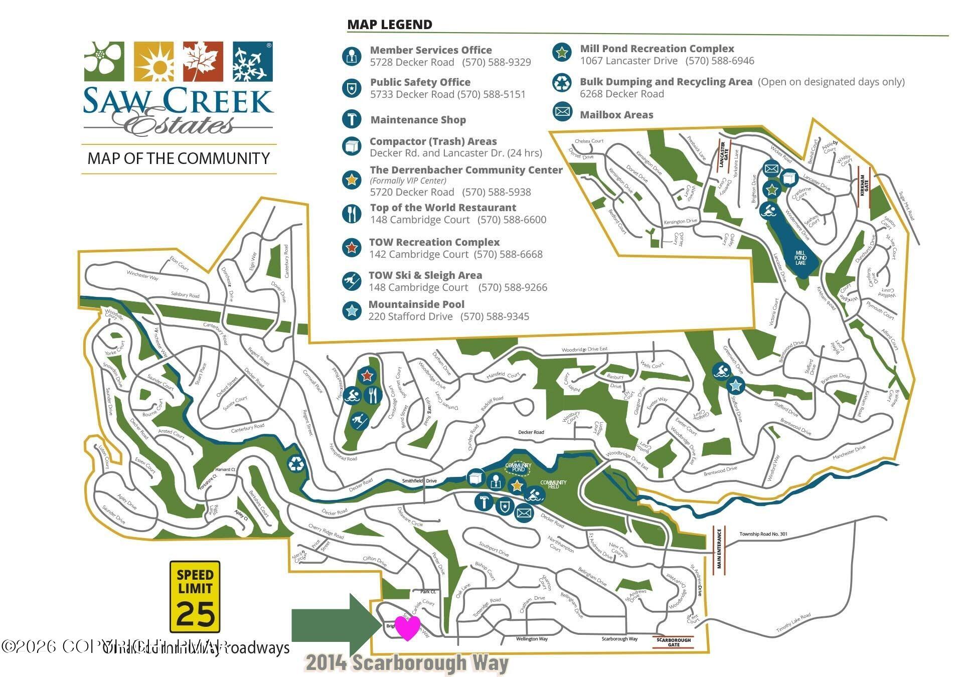 2014 Scarborough Way Bushkill, PA 18324 - Photo 55 of 82 SCE-Map-2014-Sacarborough