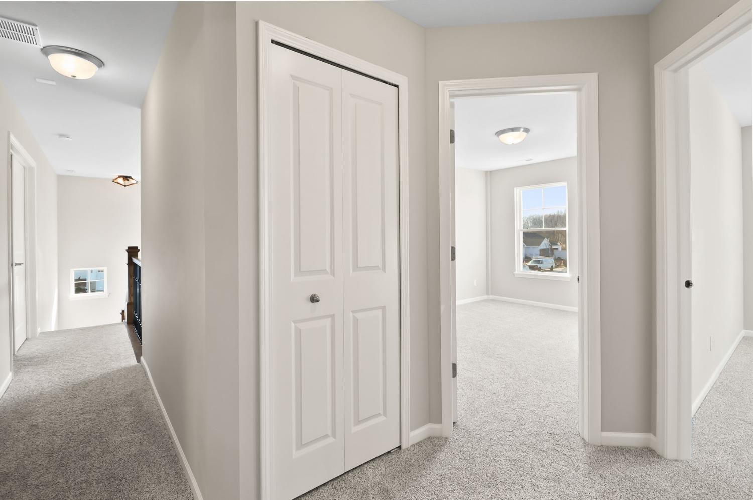 2592 Ritter Street Chesterton, IN 46304 - Photo 17 of 25 a view of a hallway with wooden floor and closet area
