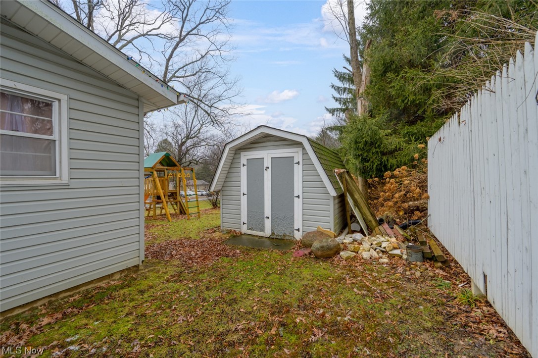 1165 Meadowview Road Kent, OH 44240 - Photo 37 of 40 View of outdoor structure with a playground