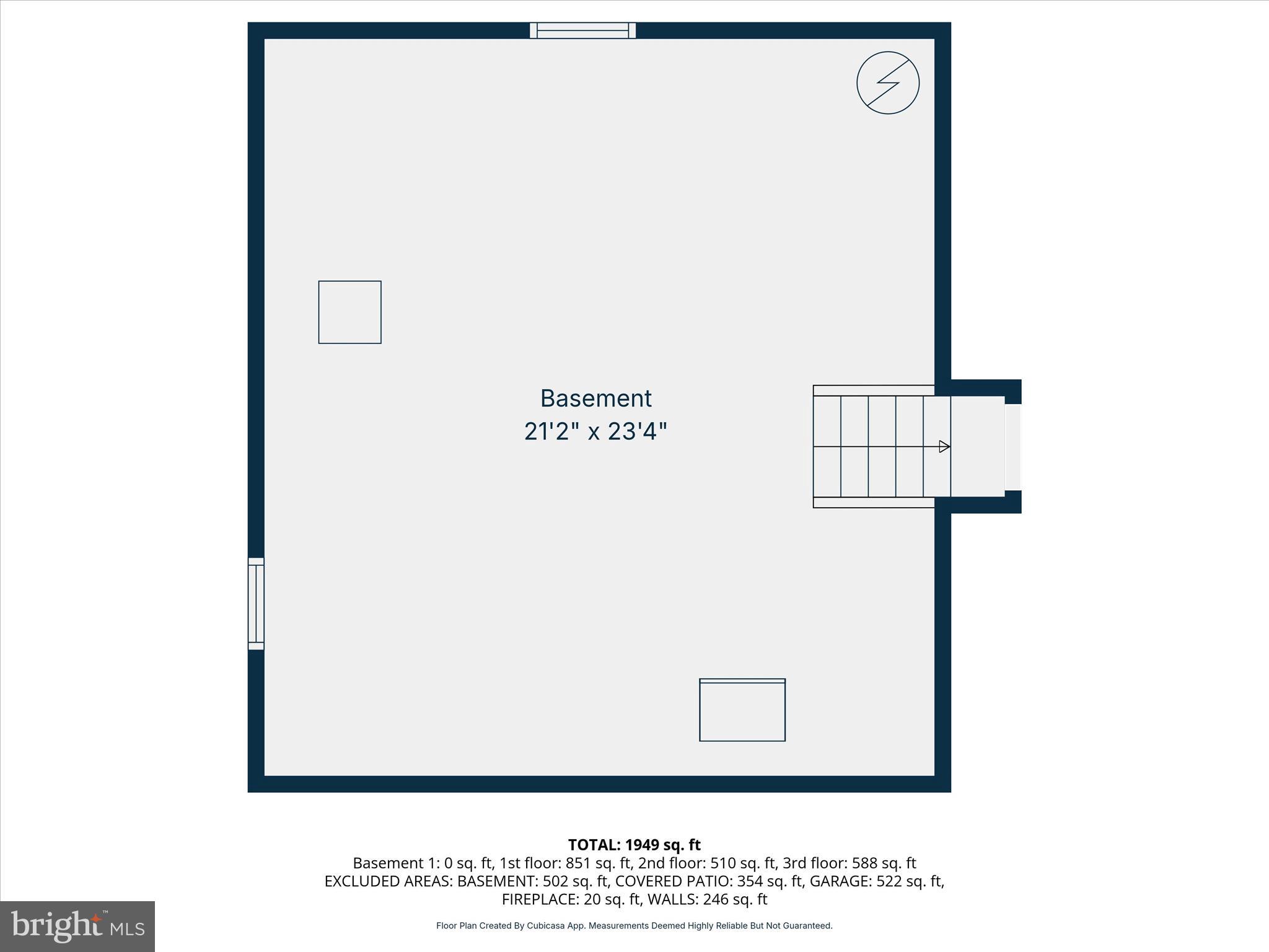 2476 Wilson Street Reading, PA 19605 - Photo 34 of 38 1st_floor_2476_wilson_street_reading_with_dim