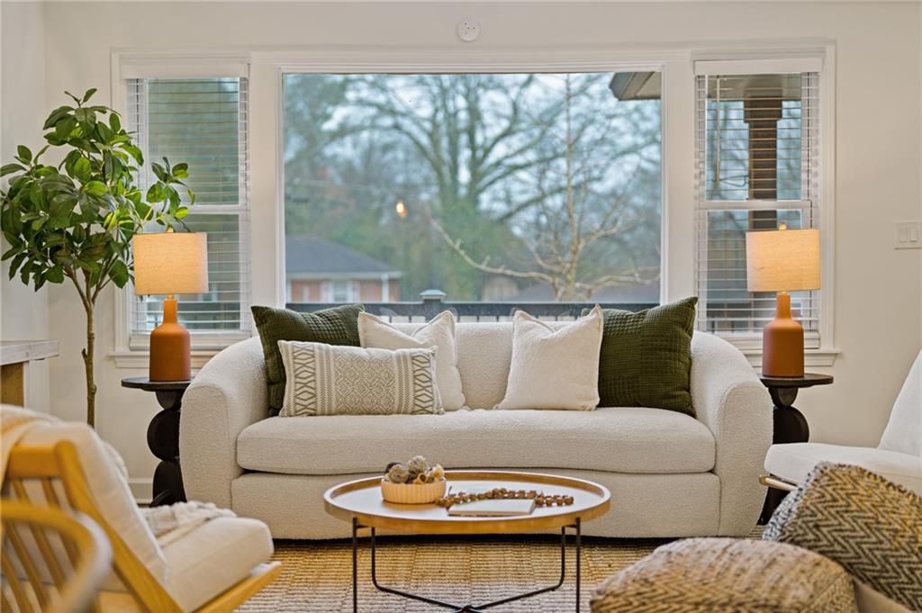2226 Alpha Drive Decatur, GA 30032 - Photo 12 of 36 a living room with furniture and a large window