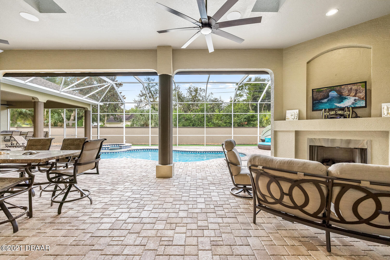 760 Barrows Dairy Road Port Orange, FL 32127 - Photo 45 of 78 Outdoor Fireplace