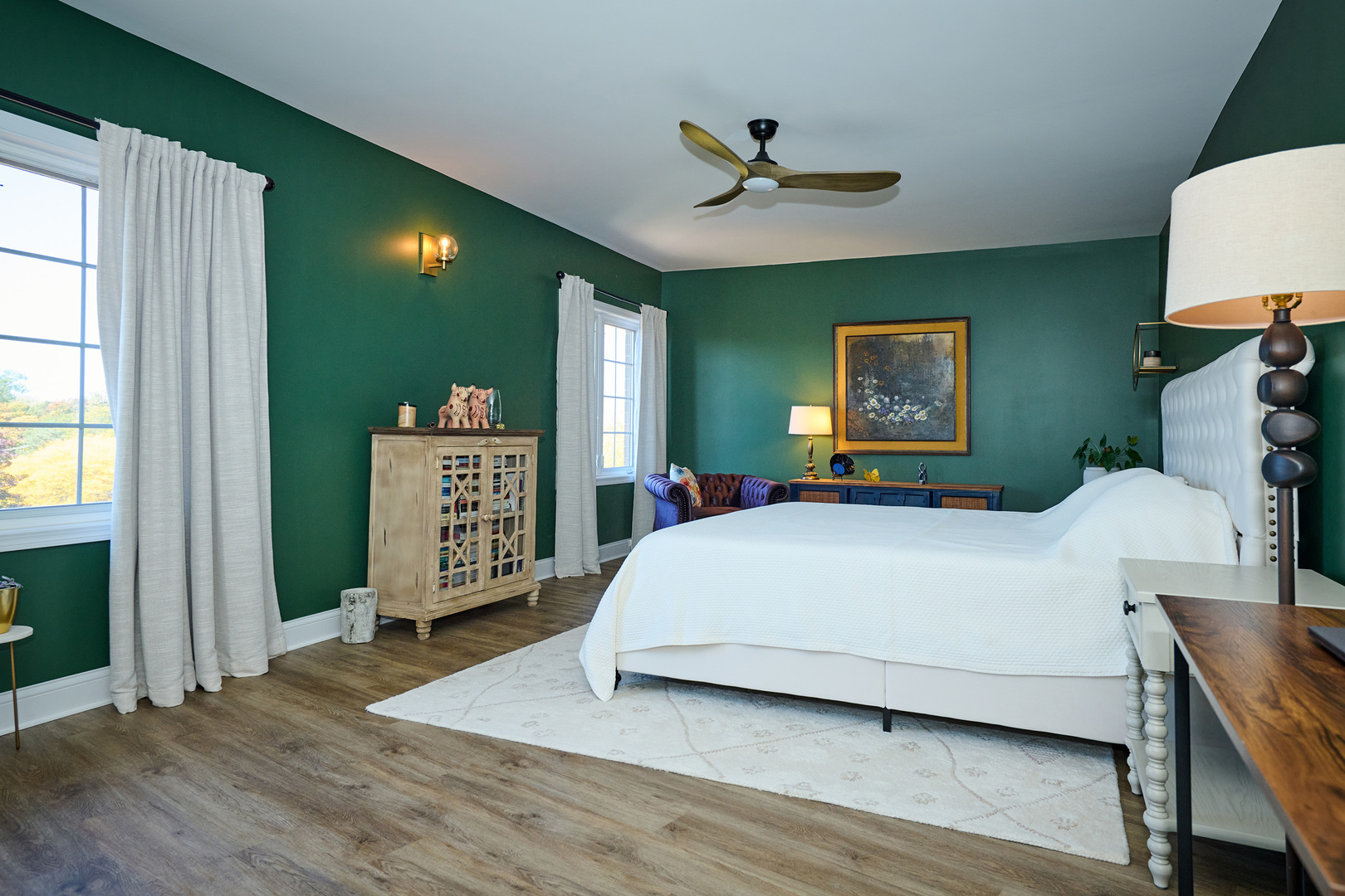 740 Creekside Drive, Unit 510 Mount Prospect, IL 60056 - Photo 18 of 48 a bedroom with a bed a dresser and a window