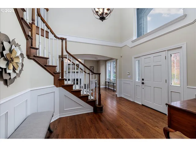 a view interior of a house and wooden floor