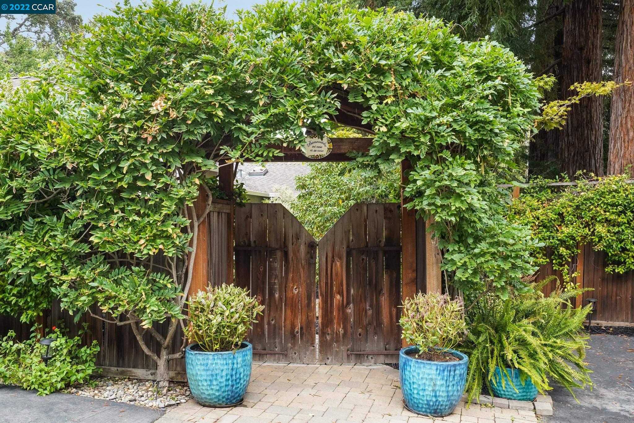 3650 Happy Valley Road Lafayette, CA 94549 - Photo 1 of 1 a view of a house with potted plants
